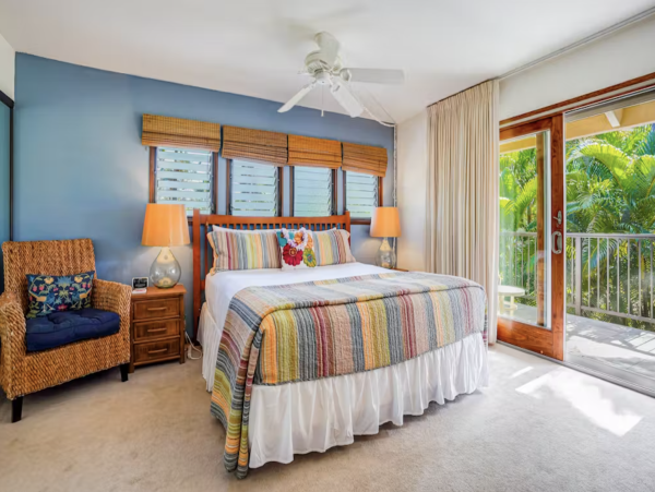 Luxury Poipu Kauai Vacation Rental  Ocean View Top-Floor Condo Near Brennecke’s Beach